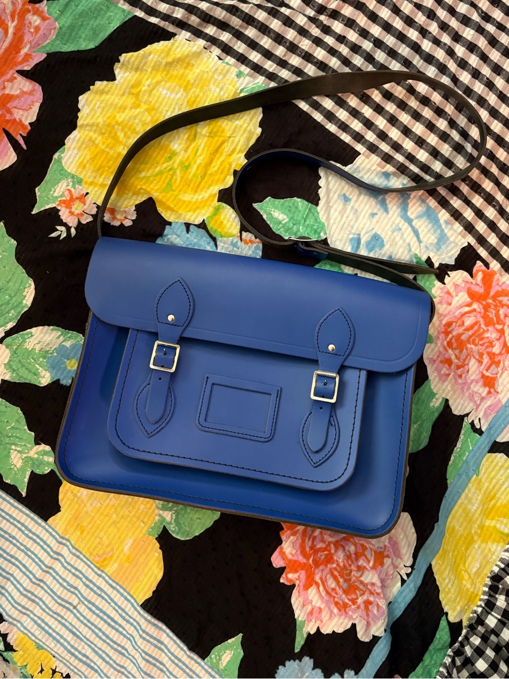 The Cambridge Satchel Company Blue Crossbody Bag